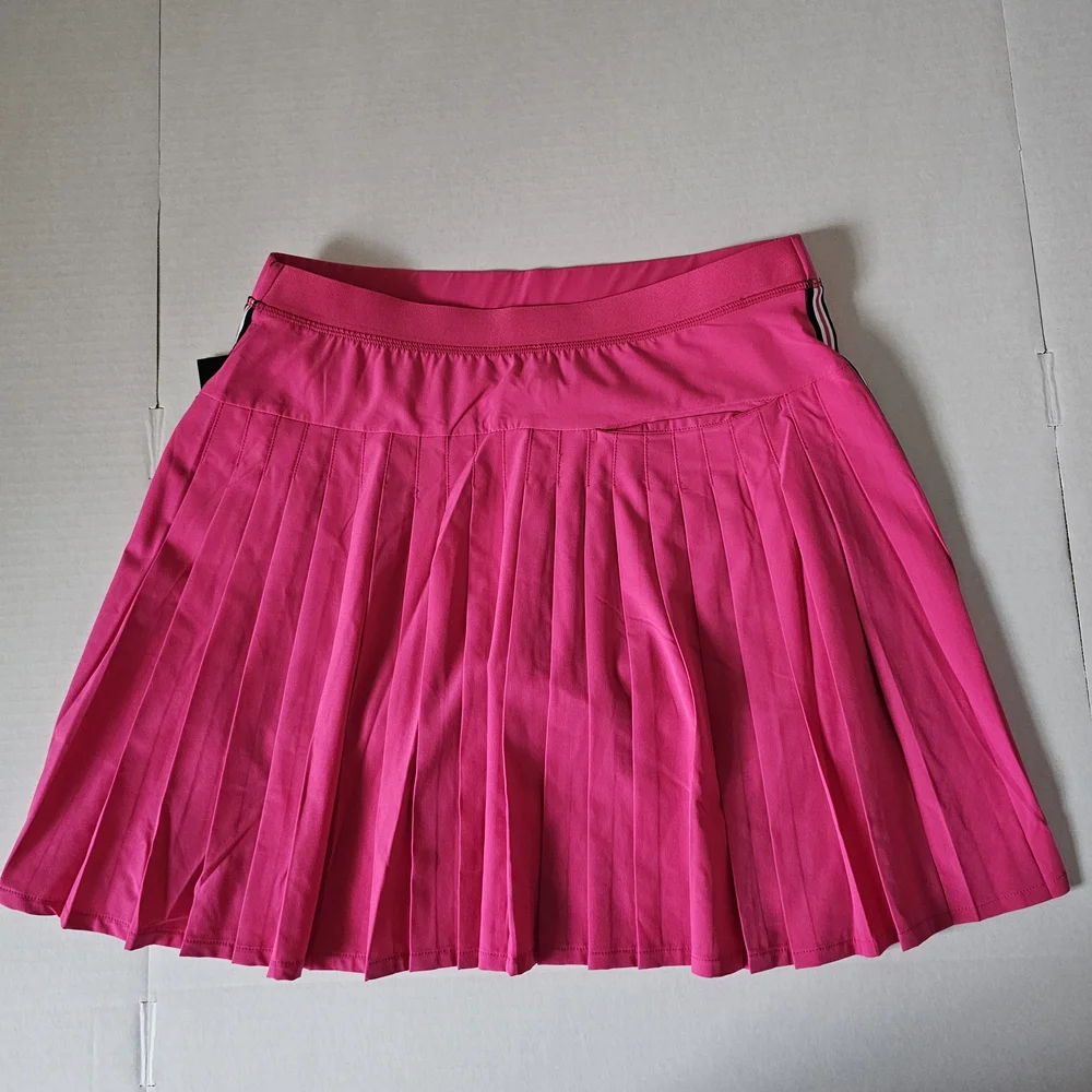 Ralph Lauren X Pink Skort Size M Back Pleats Activewear Stretch Athletic NWT - Picture 8 of 15